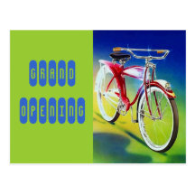 Ouverture officielle vintage de bicyclette de vélo