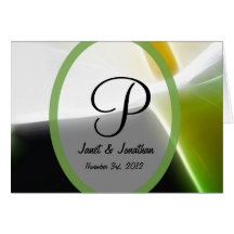 Ovale blanc vert de Transp W Carte