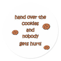 Overhandig de Koekjes stickers