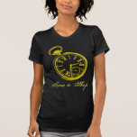 Overhellende Timepiece van het Gezicht van het Zak t-shirts