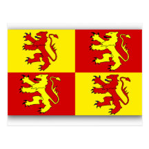 Owain Glyndwr, de vlag van het Verenigd Koninkrijk Wens Kaarten