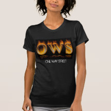 OWS "Één Straat van de Manier " T Shirts
