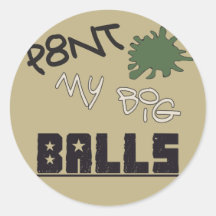 P8NT - Mes boules Autocollant Rond