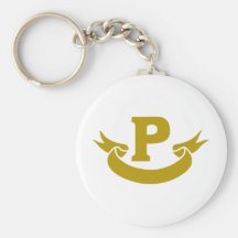 P-echt-band Sleutel Hanger
