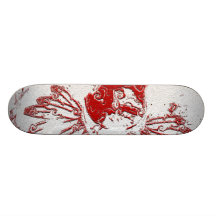 p.roja plateaux de skateboards
