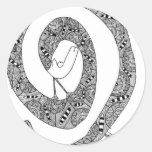 paard draai sticker