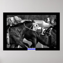 Paardenrennen 002 B&W Mowat SpPh Plaat