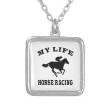 Paardenrennen Mijn Leven Persoonlijke Sieraden
