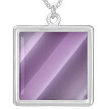 Paars Gestreept Ketting