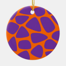Paars Mozaïek Kerst Ornamenten