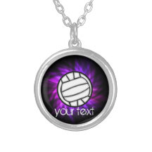 Paars Volleyball Hangertjes