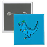 Pachycephalosurus bleu pin's
