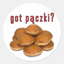 paczki obtenu ? Dessert polonais Autocollants