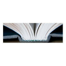 Pages de livre (paquet de 20 petits signets) modèles de cartes de visite