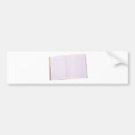 Pages vides autocollant pour voiture