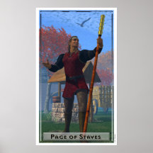 Pagina van het Poster van Staven