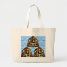 Pagodas mystiques sacs en toile