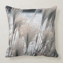 paille en hiver oreiller