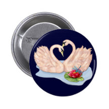 Paires de cygne pin's