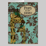 Paisley  Giraffes  Father's Day Card cartes