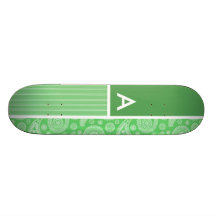 Paisley vert planche à roulette