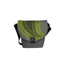Paisleys voor Vrede Postman Tas