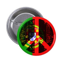 Paix au Portugal Badge Avec Épingle