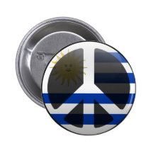 Paix en Uruguay Badges Avec Agrafe