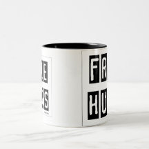 paix et amour mug