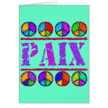 Paix - paix cartes