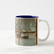 paix sur terre tasse à café