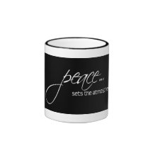 paix tasse à café