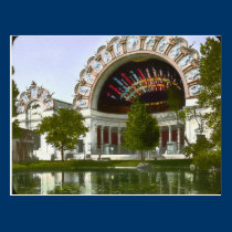 Palais de carte postale d'optique cartes postales