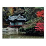 Palais de Changdok dans la chute Carte Postale