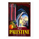 Palestina, Jeruzalem/Vintage Reis Wenskaart