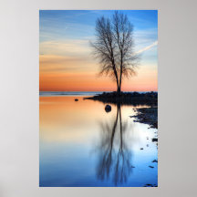 Palette de lever de soleil posters