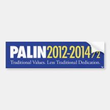 Palin 2012-2014 1/2 adhésif pour voiture