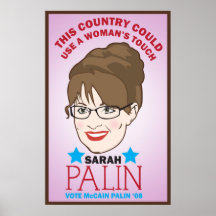 Palin, affiche du contact de la femme