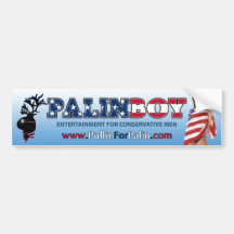 PALINBOY de Sticker van de bumper Bumpersticker