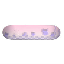Pâlissez - le modèle rose et pourpre de carrés planche à roulette