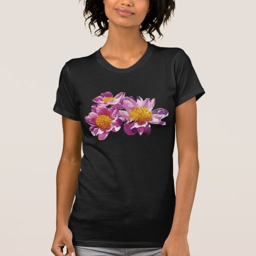 Pâlissez - les dames roses de pivoines t-shirt