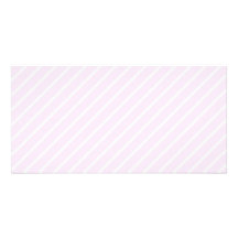 Pâlissez - les rayures diagonales roses photocarte personnalisée