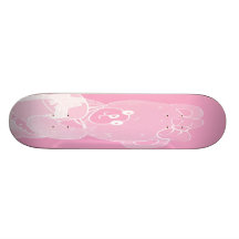 Pâlissez - l'ours de nounours rose pour des filles plateau de skateboard