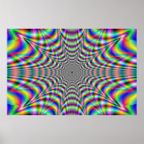 palpitation - illusion optique posters