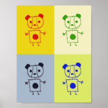 panda étrange posters