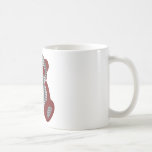 Panda rouge de plaid tasses à café