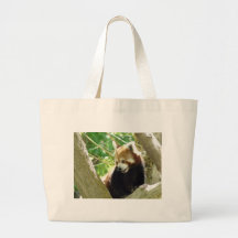 panda rouge sac fourre-tout