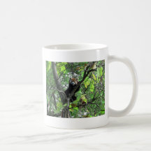 Panda rouge tasse