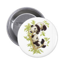 Pandas mignons pin's