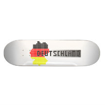 Panneau d'Allemagne Skateboard Customisable
